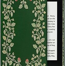 Kindle Paperwhite Case (All Versions Including 2018 Waterproof Model) Book Cover Style (Floral Green My Book)-picture-14