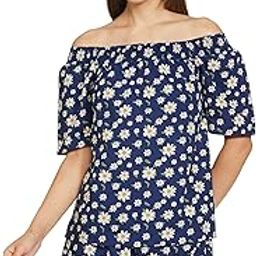 Women's Cotton Regular Fit Top and Shorts Night Suit (Night Wear | Co-ord set | Lounge Wear Set)-image-14