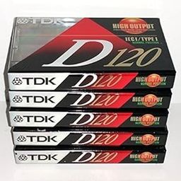 TDK D120 High Output Precision Rigid Construction Mechanism IEC I / Type I Normal Bias Audio Cassette Tapes - 5 Pack-picture-18