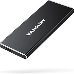 Vansuny 2TB Portable External SSD, USB 3.1 Gen2 Up to 500MB/s Solid State Drive, Metal USB C Mini Portable External Hard Drive for PC, Laptop, Phones and More-image-34