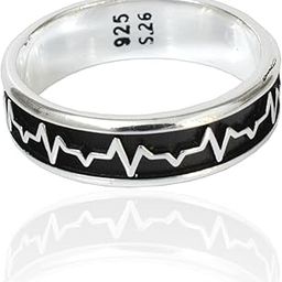 925 Sterling Silver Turkish Band Ring for Men and Boys|Turkish Band 5| with Certificate of Authenticity and BIS Hallmark.-image-100