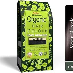 Radico Colour Me Organic Hair Colour - 100 g (Soft Black)-image-81