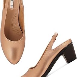 Women's Sling Back Pumps with Block Heels-image-26