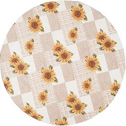 Flower Table Cloth Nordic Table Protector for Celebration Wedding Holiday 60 Inch-image-34