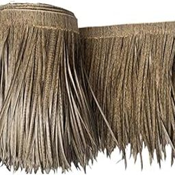 CLUB BOLLYWOOD®Artificial Thatch Roofing Synthetic Thatch Gr Roof for Bar Garden Outdoor 100cmx50cm Style C|Home & Garden | Yard, Garden & Outdoor Living |Home & Garden|1 Artificial Thatch-image-50