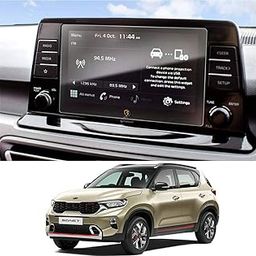 Armour Guards 9H Unbreakable MATTE FINISH Screen Protector Compatible With KIA SONET 1.5 Htk Plus 6At (Diesel) CAR Touch Screen Infotainment System (8 Inch)-10