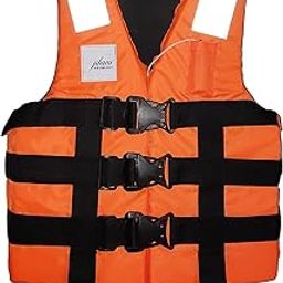 Jilani Kids Swim Jacket Life Jacket Personal Flotation Safety Life Jacket Weight Capacity Up to 80Kg Buoyancy 100N Age 6-15Years (Orange)-image-78
