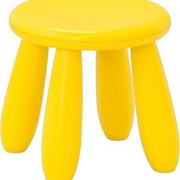 Ikea Mammut Children's Stool, in/Outdoor, Orange with TSS Cotton Balls (5 Pieces)-image-64