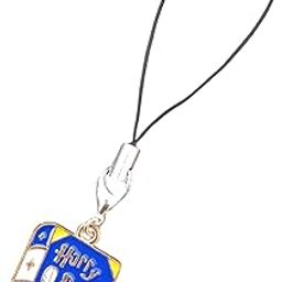 Harry Potter Book Charm Phone Strap, Blue and Gold Enamel, Metal Pendant-picture-12