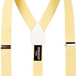Mens Women Suspenders Bowtie Set Y Shape Adjustable Braces for Party Wedding Yellow | Clothing Shoes & Accessories | Mens Accessories | Suspenders Braces-image-99
