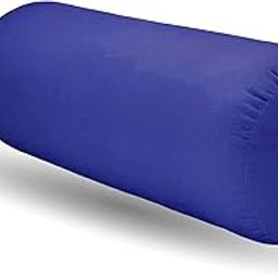 Streetup India® Yoga Bolster for Iyengar Yoga with Cotton Washable Cover (Blue)-21