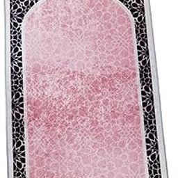 Prayer Rug Islamic Patterned Floormat for Traveling Bedroom Ramadan Eid Gift Style C-image-52
