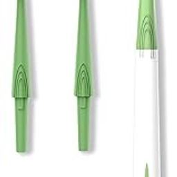 My1Brush Manual 3-Sided Toothbrush | India's First InstaClean Triple-Surface Brush | Ultra Soft Bristles | 2 Replaceable Heads + Stand | BPA-Free & Gum-Friendly | Light Blue Color (Olive Green)-image-45