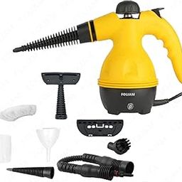 Handheld Steam Cleaner, Multipurpose Portable Upholstery Steamer with Safety Lock and 9 Accessory Kit for Carpet, Couch, Clothes, Mattress, Car Seats, Kitchen, Floor Steamer Cleaning-image-33