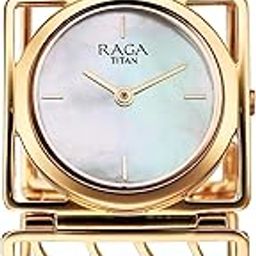 Titan Analog White Dial Women's Watch-2769WM01-17