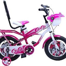 Cycle Sports Gigi 14T BMX Bicycle | Single Speed Kids' Bike with Training Wheels | Ideal for Boys & Girls Ages 3 to 5 Years | Durable Sea Design for Safe and Fun Riding Experience (Pink)-21