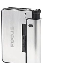 Alkey Focus Cigarette Case Box with inbuilt Lighter for Smoking Cigarette Case with Lighter Focus Ultra Thin Plastic Refillable Lighter-picture-47