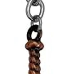 Lord Hanuman Bajirangbali Gada Copper Metal Keychain & Keyring for Bikes Cars Bags Home Cycle Men Women Boys and Girls-picture-44