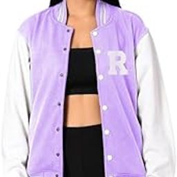 Lilac Lettermen Varsity For women with unstiched letter patch-image-28