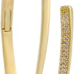 kushal's Fashion Jewellery White Gold Polished Zircon Kada |Best For Gifting, Bride, Bridemaids & Special Occasion | Zircon Kada For Women - 418237-picture-19