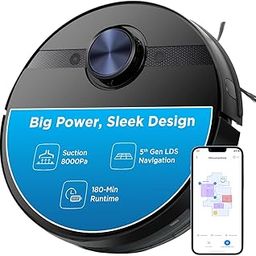 Midea M7 Evo Robotic Vacuum Cleaner,Wet & Dry, 8000Pa Suction, Schedule Cleaning, Lidar Navigation, Alexa/App Control-22