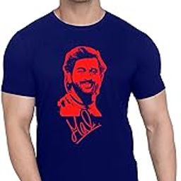 Original Way Men Cotton Half Sleeve Round Neck Stylish Mens Casual Wear Good Vibes Only Creative Graphics Printed Printed T Shirt HSR-3661-24