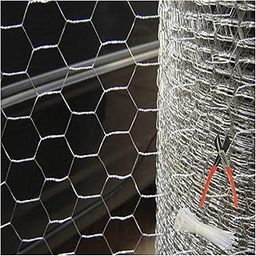 UR LITTLE SHOP Chicken Poultry Wire Garden Fencing Iron net Anti Bird 27Inches/40 Feets Netting Uv Stablized with 6 Months Guarantee Free 1 Cutter,100 PVC Wire Tags-image-44