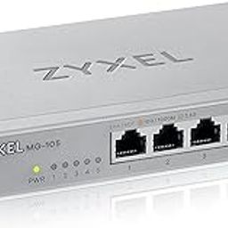 Zyxel 5-Port 100M/1G/2.5G Ethernet (RJ-45) Multi-Gigabit Unmanaged Switch | Plug and Play | Fanless Quiet | Desktop and Wall Mount | Auto MDI/MDIXSupport | Gaming (MG-105)-image-42