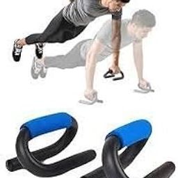 BODY MAXX Push Ups Foam Grip S Shape Handle Bars-64