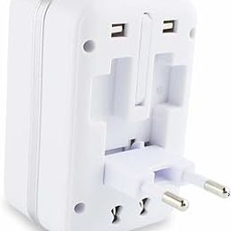 Universal Travel Adapter All-in-One International World Travel Ac Power Converter Port Plug Adaptor Socket-10