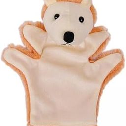 CALANDIS™ 2xHand Puppets Plush Make Your Own Puppets Finger Puppets Toy for Storytelling Hedgehog-image-50