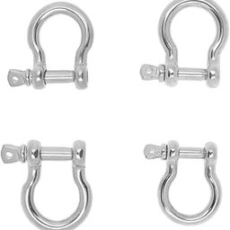 The Style Sutra 4Pcs Marine Boat Chain Rigging Bow Shackle 304 Stainless Steel 6mm & 8mm|Motors | Parts & Accessories | Boat Parts |2 Pieces 6Mm Bow Shackle-3