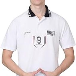 cantabil Men's Printed Grey Half Sleeve Polo Neck Casual T-Shirt |T-Shirt for Men (P_MTSH00876)-picture-36