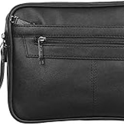 Good Friends Blowzy PU Leather Black Multipurpose Messenger Bag Travel Pouch-picture-35