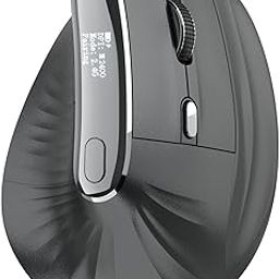 J-Tech Digital Ergonomic Wireless Mouse BT Vertical Mouse with OLED Screen, 2.4G Wireless Bluetooth USB Receiver, Adjustable DPI 3200/2400/1600/1200/800 for PC, Laptop, Mac, Windows-image-22