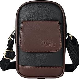 Tokyo Leather Sling Bag For Men Women Travel | Stylish Compact Side Crossbody Mobile Bag | Corporate Birthday Gift Item for Men | Daily Use Travel Bag.-image-32