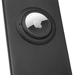AirTag Card Holder Wallet with AirTag Holder, Pop Up Wallet RFID Blocking Slim Metal Bank Credit Card Case Holds 5 Cards, Black, Classic-image-55