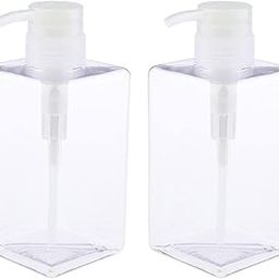 Bnf® Empty Shampoo Conditioner Pump Bottle Refillable Container 450ml Clear 2pcs|Health & Beauty | Makeup | Makeup Tools & Accessories | Other Makeup Tools & Accs-image-36