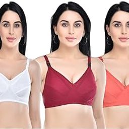 Women Maternity Feeding Bra Non Padded Non-Wired Maternity Mother Bra Cup Size::C-image-50