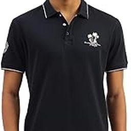 Regular Fit Polo Neck Solid T-Shirt-image-81