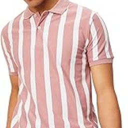 Men's Striped Regular Fit T-Shirt-image-40