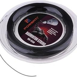 Durable Nylon Badminton Racket String High Flexibility Black-6