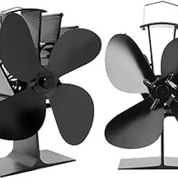 STYLEHEAVEN 2pcs/Set 4-Blade Heat Powered Stove Fan for Wood/Log Burner/Fireplace|Home & Garden|Home Improvement|Heating, Cooling & Air|Fireplaces & Stoves|Other Fireplaces & Stoves-image-70