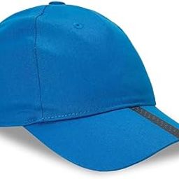 Cotton Unisex-Adult Baseball Cap (2235602_Electric Blue Lemonade-Black_Free Size)-18