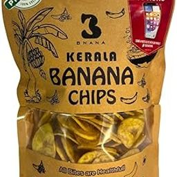 B NANA Kerala Banana Chips Combo | Classic & Hot Flavors | 100% Natural | 100% Coconut Oil | Healthy Snacks for Adults | Traditional Kerala Chips Pack | No Preservatives | 200g x 2-image-50