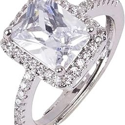 Anti Tarnish Studded Solitaire Finger Ring for Women | Adjustable Fancy Jewellery Design | Latest Fashion Accessories for Girls | Minimal Jewelry-image-14