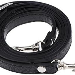 Adjustable Leather Shoulder Bag Strap Belt Replacement Lobster Clasps Black-image-53