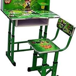 Sasti Dukan - Kids Height Adjustable Study Table Chair Set-image-52
