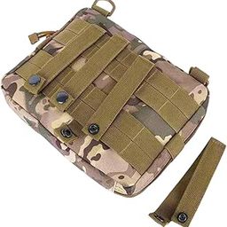 CALANDIS™ Waist Bag Sturdy Multipurpose Compact Pouch for Backpacking Climbing Cycling Green Brown | Waist Packs & Bags | Hiking Backpacks | & Hiking | Outdoor Sports-image-13