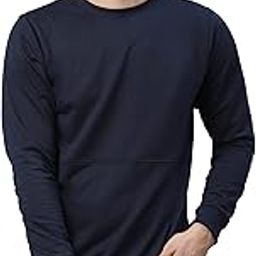 Men Charcoal Colourblock Terry Sweatshirt-image-2